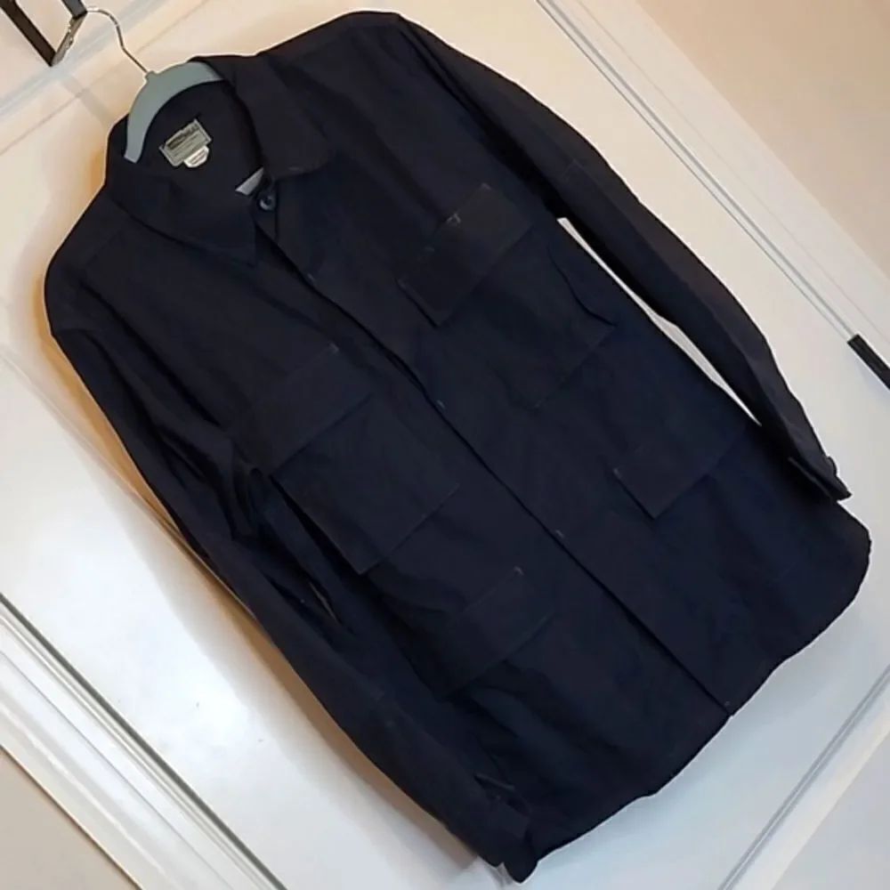 Doomsday Prepper Dark Gray Shirt Jacket